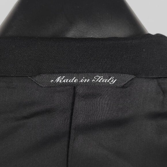 Vintage Canali 46L-48L Double Breasted Virgin Wool Sports Coat Blazer - Picture 12 of 12